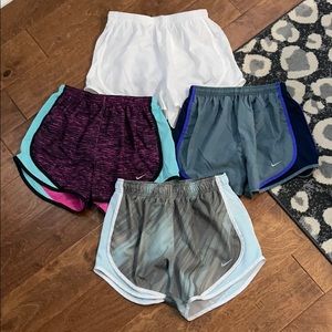 Lot of 4 Nike Shorts